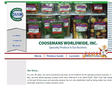 Tablet Screenshot of coosemansww.com